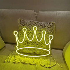 Handmade Crown Neon Sign | Crown Led Neon | King Neon Sign | Room Decor | Prince Neon Sign| Princess Neon Sign | Gift For Him | Gift For Her
