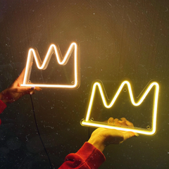 Handmade Mini Crown Neon Sign | Crown Led Neon | King Neon Sign | Room Decor | Prince Neon Sign | Princess Neon Sign | Gift For Him / Her