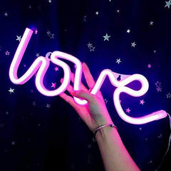 Love Neon Sign Light – LED Wall Decor for Bedroom, Wedding, Party, and Romantic Home Décor