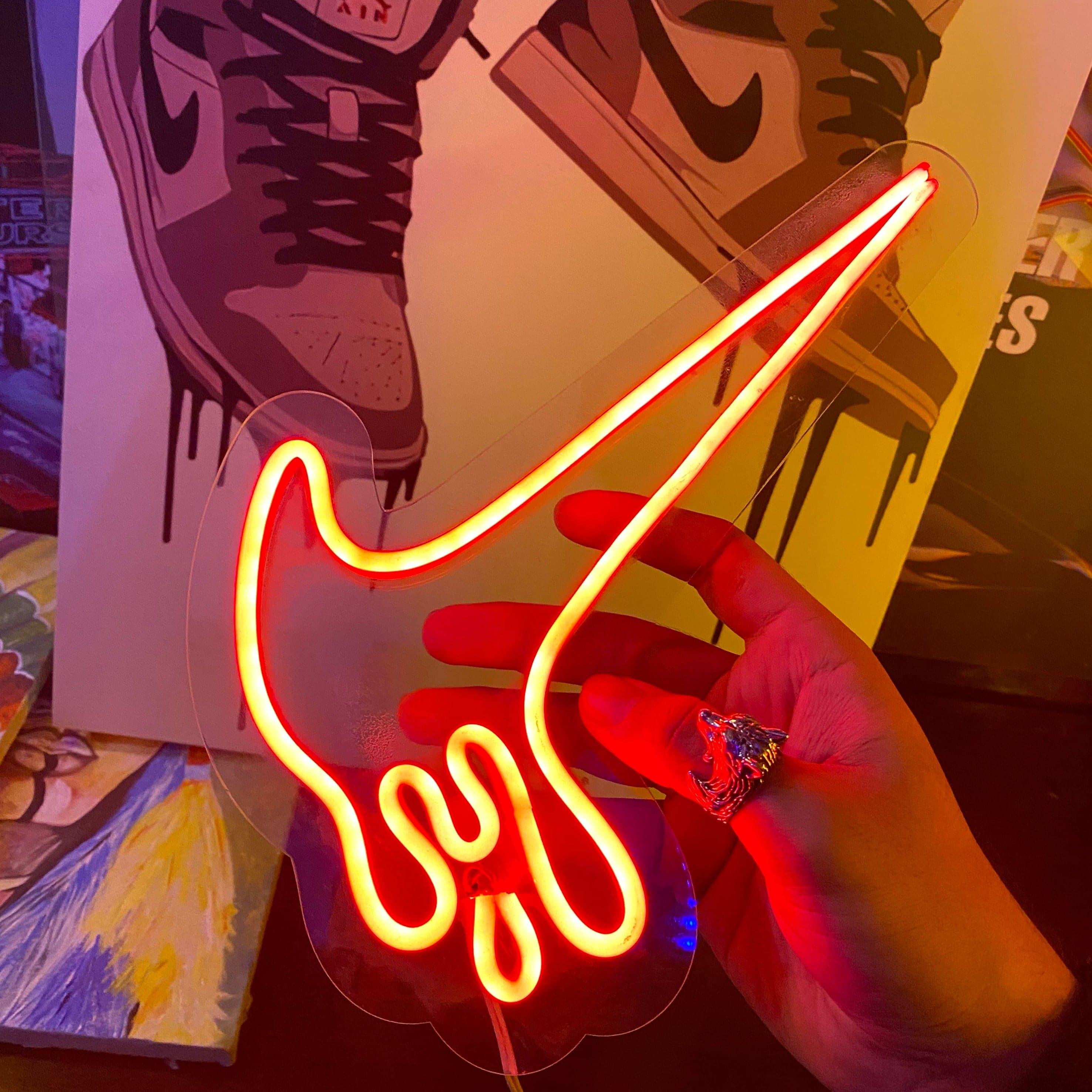 Handmade Dripping Sport Neon Sign | Sports Led Neon Sign |Sports Decor |Room Decor |Custom Sports Neon Sign |Gift For Him | Sports Neon Sign