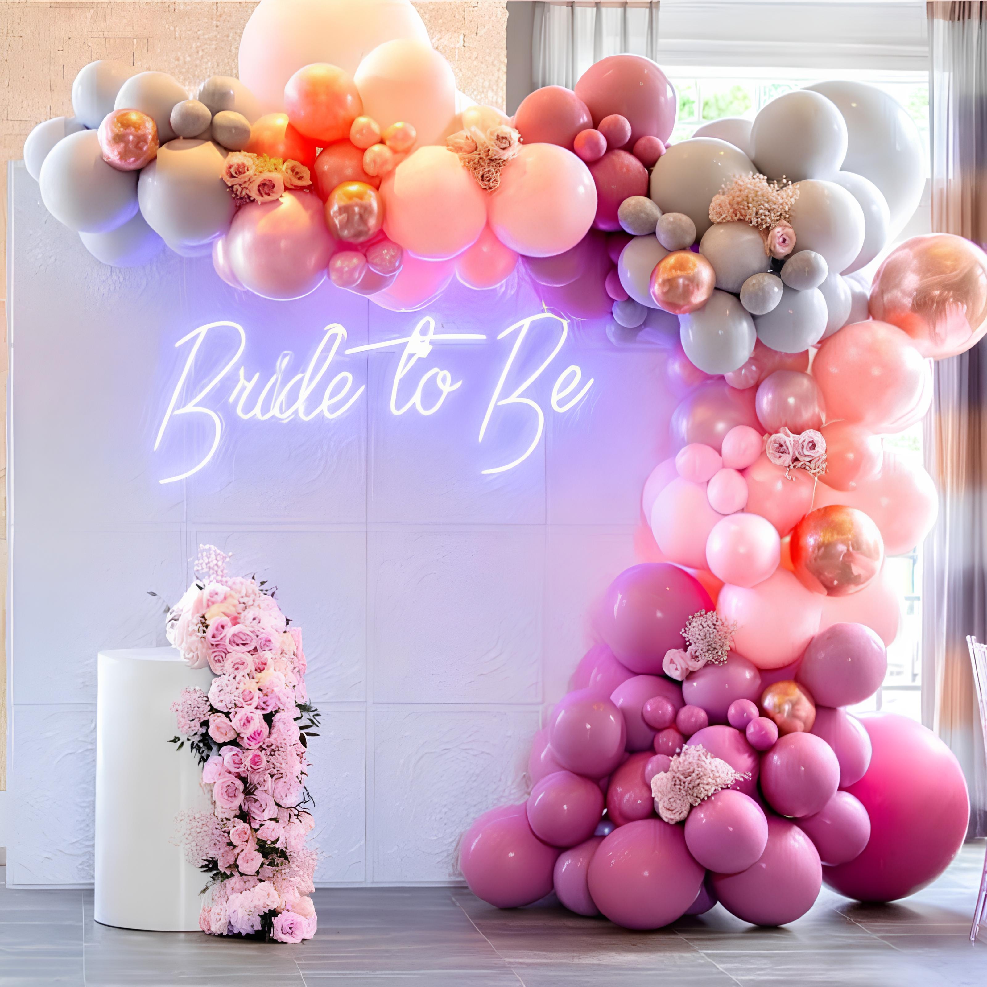 Bride to Be Neon Sign – LED Light Decor for Bridal Shower, Bachelorette Party, Wedding Celebration