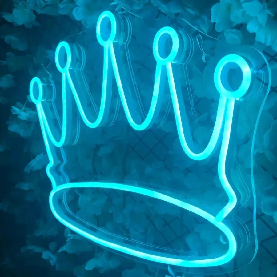 Handmade Crown Neon Sign | Crown Led Neon | King Neon Sign | Room Decor | Prince Neon Sign| Princess Neon Sign | Gift For Him | Gift For Her
