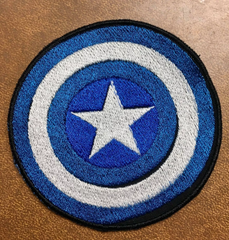 Captain Shield Inspired Fluffy Rug – Bold & Heroic Design for Your Home Décor