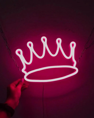 Handmade Crown Neon Sign | Crown Led Neon | King Neon Sign | Room Decor | Prince Neon Sign| Princess Neon Sign | Gift For Him | Gift For Her