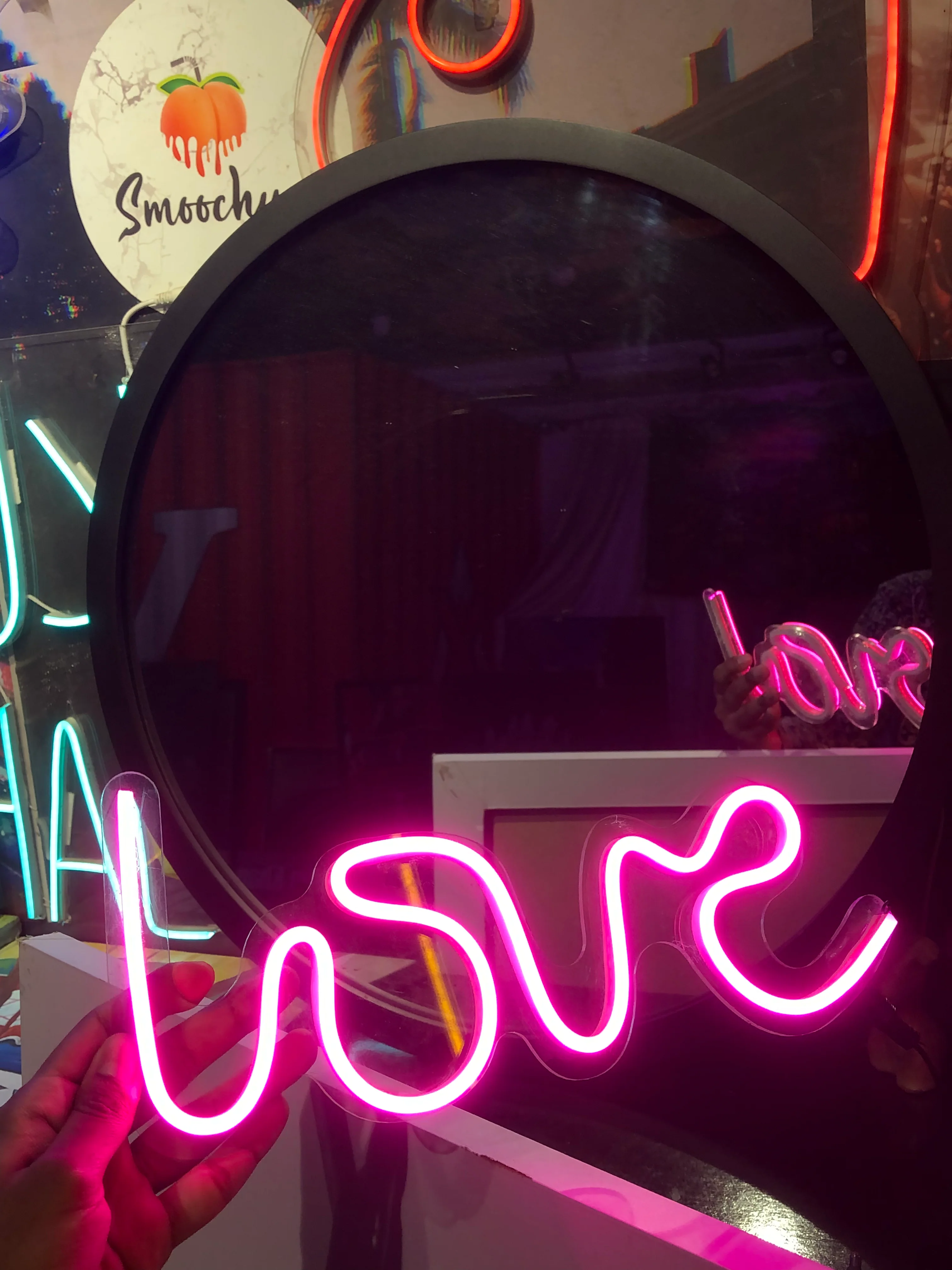 Love Neon Sign Light – LED Wall Decor for Bedroom, Wedding, Party, and Romantic Home Décor