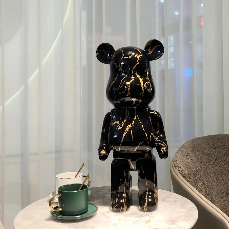 Luxury Designer Bear Decor – 28.5cm Collectible Art Toy