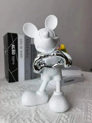 Mickey Mouse Love Resin Figurine – Cute Disney-Inspired Home Decor Toy