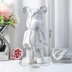 Luxury Designer Bear Decor – 28.5cm Collectible Art Toy